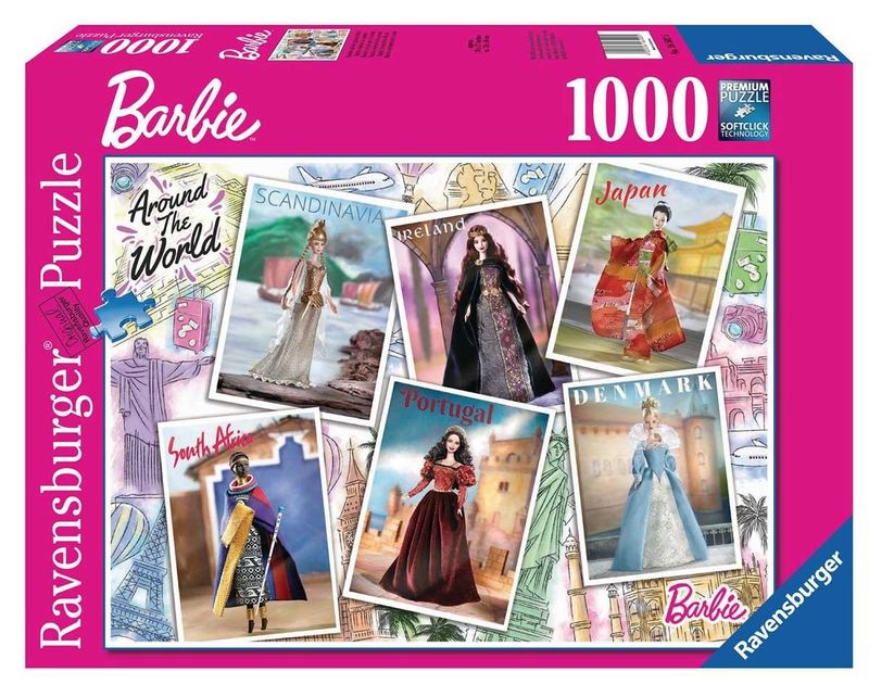 Barbie: Around The World 1000 pc