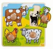 My First Peg Puzzle Farm