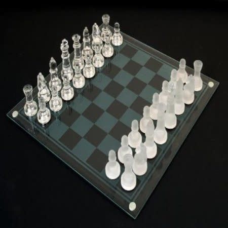 Glass Chess Set