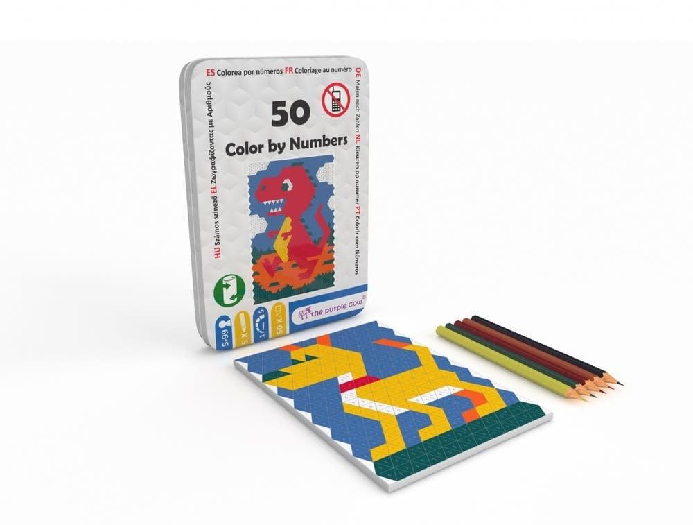50 Color by Numbers