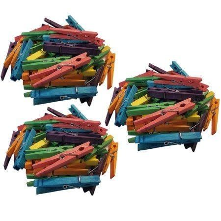 STEM Basics Multicolor Clothespins 50pcs