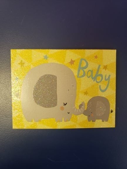 Elephant Baby Mini Card