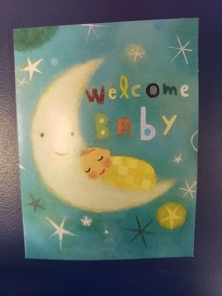 Welcome Baby Mini Card