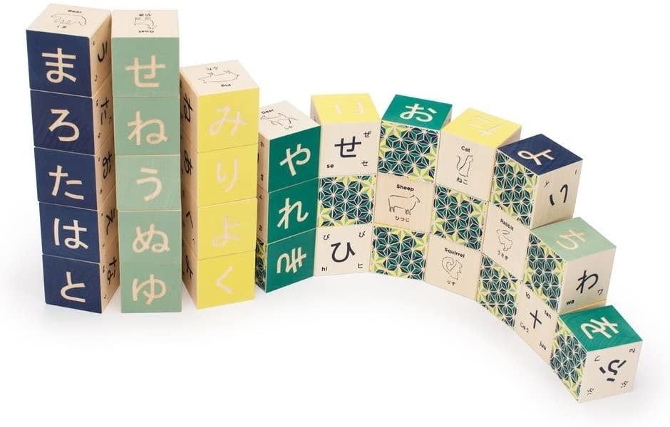 Japanese Alphabet Blocks