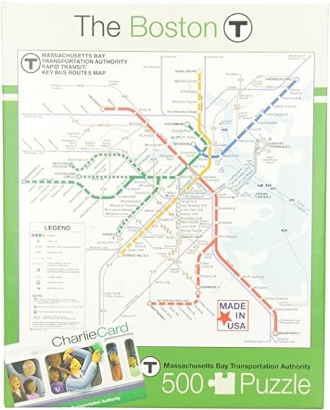 The Boston T Map 500 pc