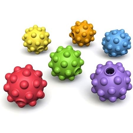 Nubbles Bouncy Ball Purple