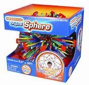 Hoberman Sphere Rainbow Colored