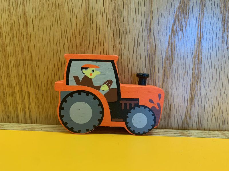 Orange Tractor
