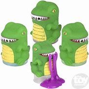 Squeeze Dinosaur Slime Green