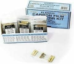 370pc. 1/4 Watt Carbon Film Resistor Kit