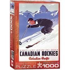 Banff Lake Louise Ski Areas by Peter Ewart 1000 pc