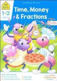 Time Money and Fractions Grades 1-2