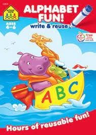 Alphabet Fun! Write and Reuse
