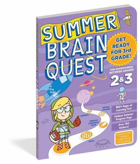 Summer Brain Quest 2nd To 3rd Grade