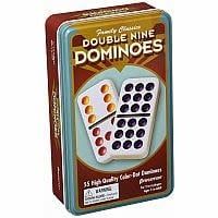Double 9 Dominoes (in Tin)