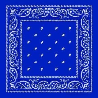 Bandanas Blue