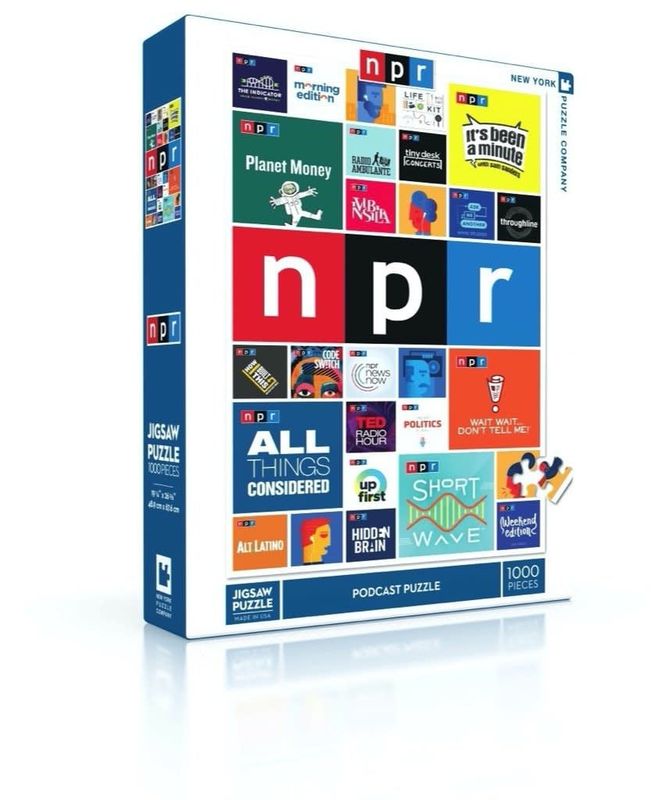 NPR Podcast Puzzle 1000 pc