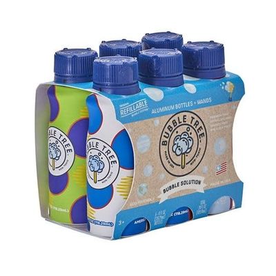 Bubble Tree 6 pack 4 oz bottles