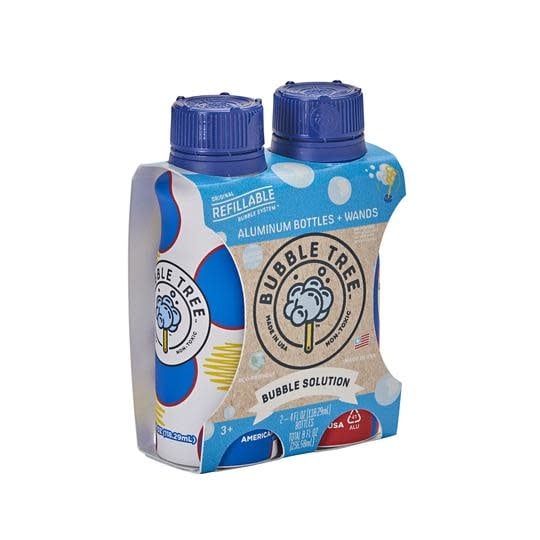 2 Pack Bubble Solution 4 oz Bottles