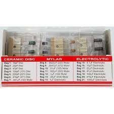 100pc. Capacitor Kit