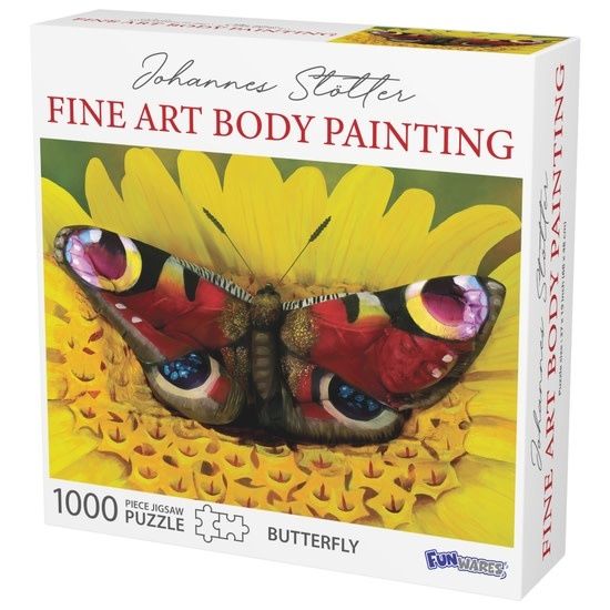 Johannes Stotter Butterfly Body Art 1000 pc