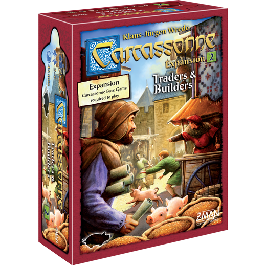 Carcassonne Expansion 2 Traders &amp; Builders
