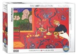 Harmony In Red By Henri Matisse 1000 pc