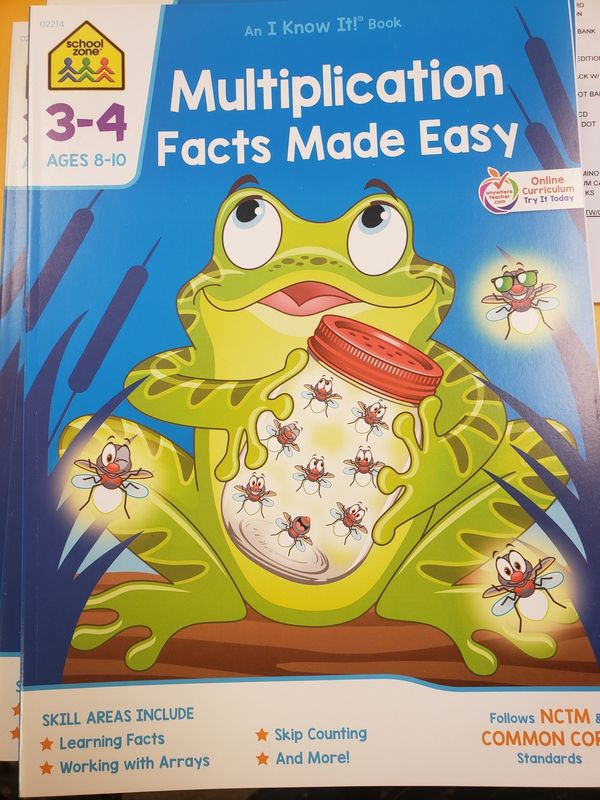 Multiplication Facts Made Easy 3-4