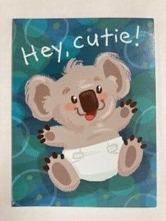 Baby: Koala Enclosure Card