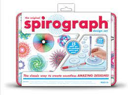 Spirograph Design Set in Tin