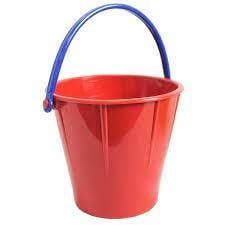 Large Sand Pail Red (2.5L)