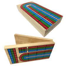 3 Track Folding Cribbage 14"