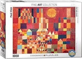 Castle and Sun by Paul Klee 1000 pc