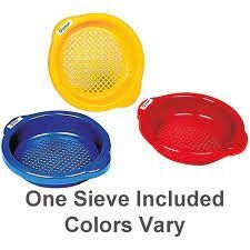 Small Sand Sieve Red