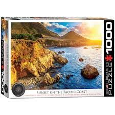 Sunset on the Pacific Coast 1000 pc