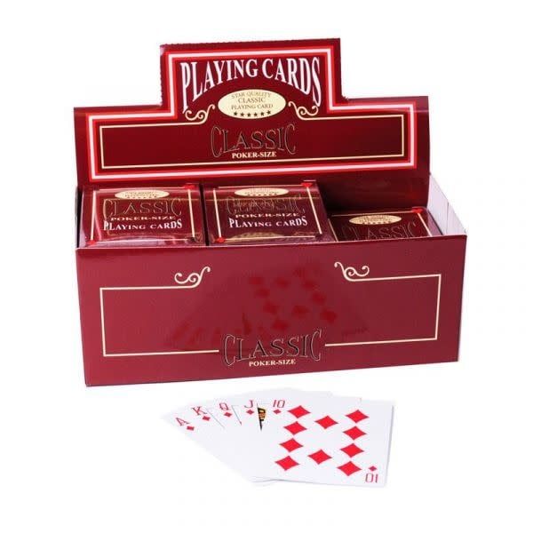 Classic Playing Cards Poker Size