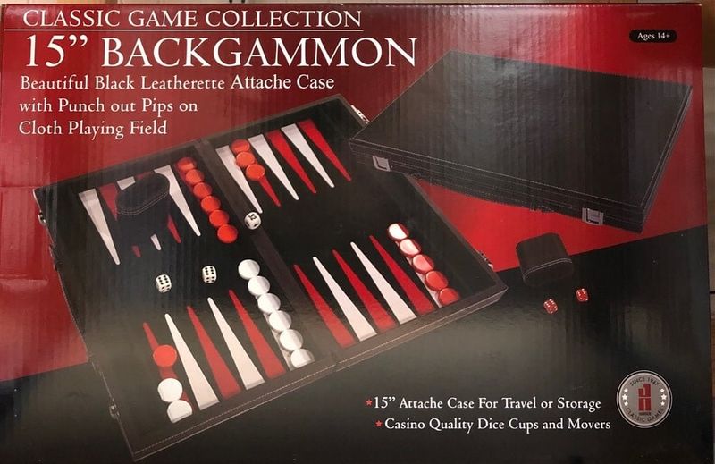 15&quot; Casino Backgammon