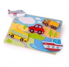 Chunky Lift Out Puzzle Transportation Chunky Lift Out Puzzle Transportation