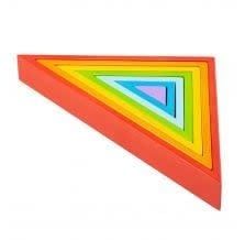 Wooden Stacking Triangles