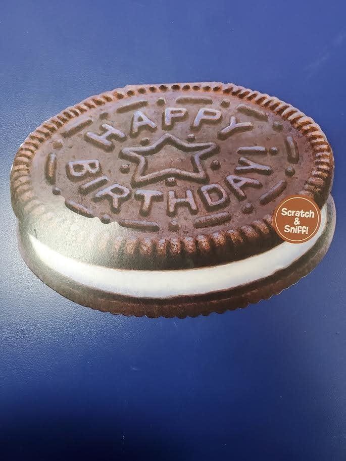 Scratch &amp; Sniff: Oreo Card