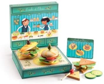 Emile &amp; Olive Food Truck Sandwich Box Play Set
