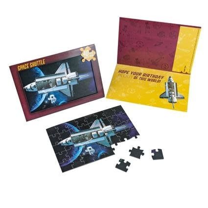 The Shuttle Jigsaw Card