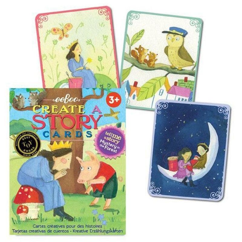Mystery In The Forest: Create A Story Cards