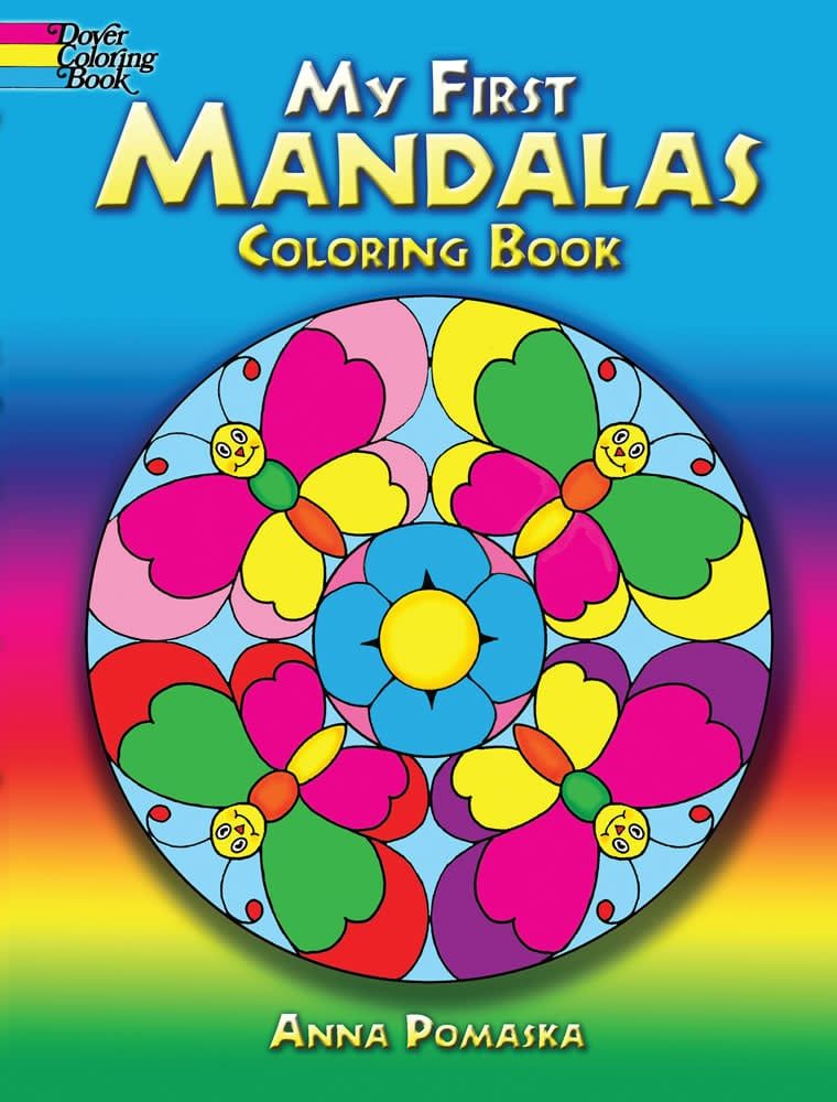 My First Mandalas Coloring Book - Anna Pomaska