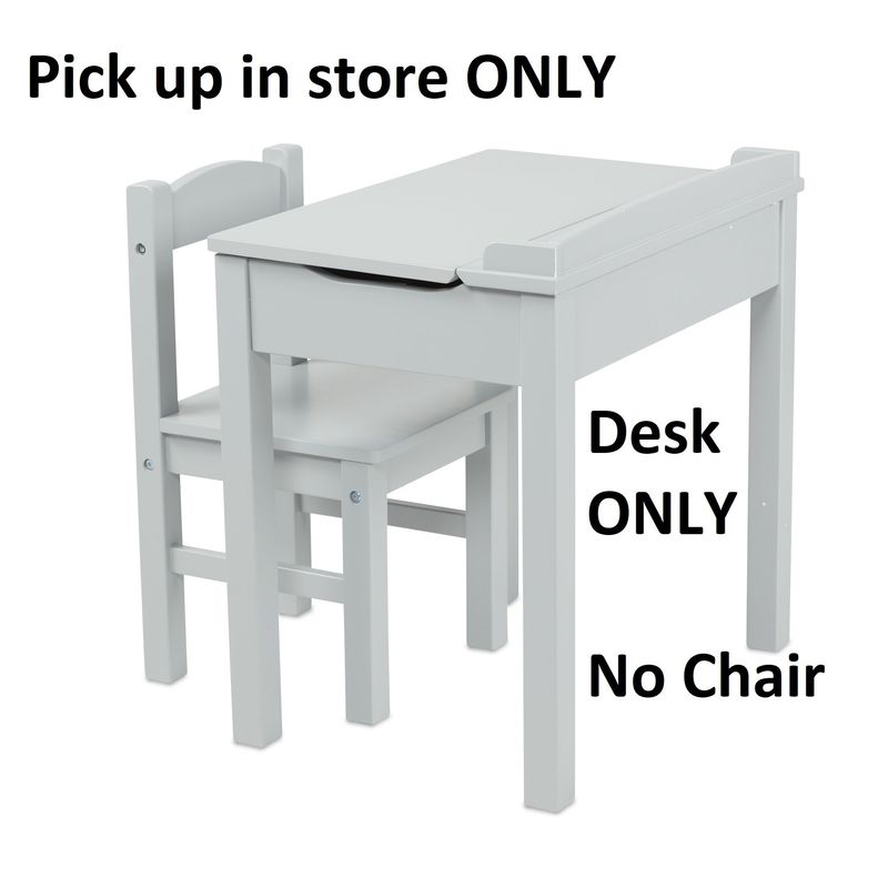 Grey Desk - No Chair