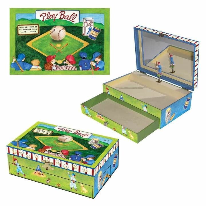 Baseball Music Box