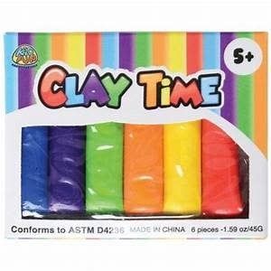 Mini Rainbow Modeling Clay