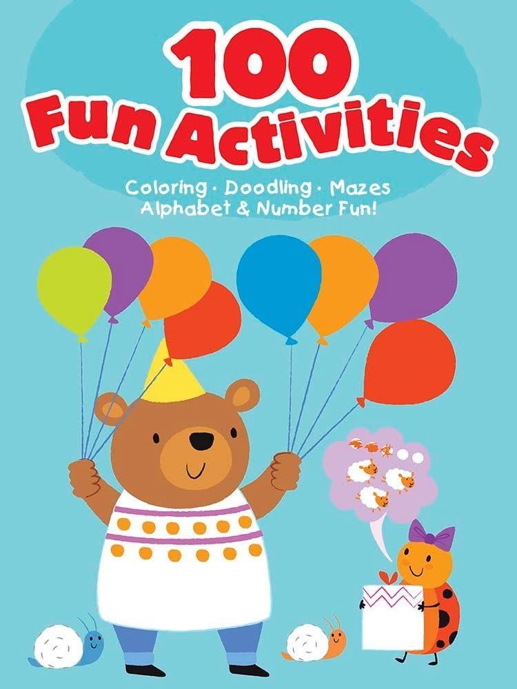 100 Fun Activities - blue
