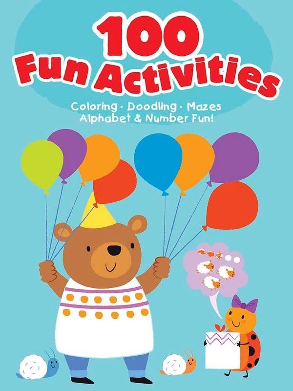 100 Fun Activities - blue