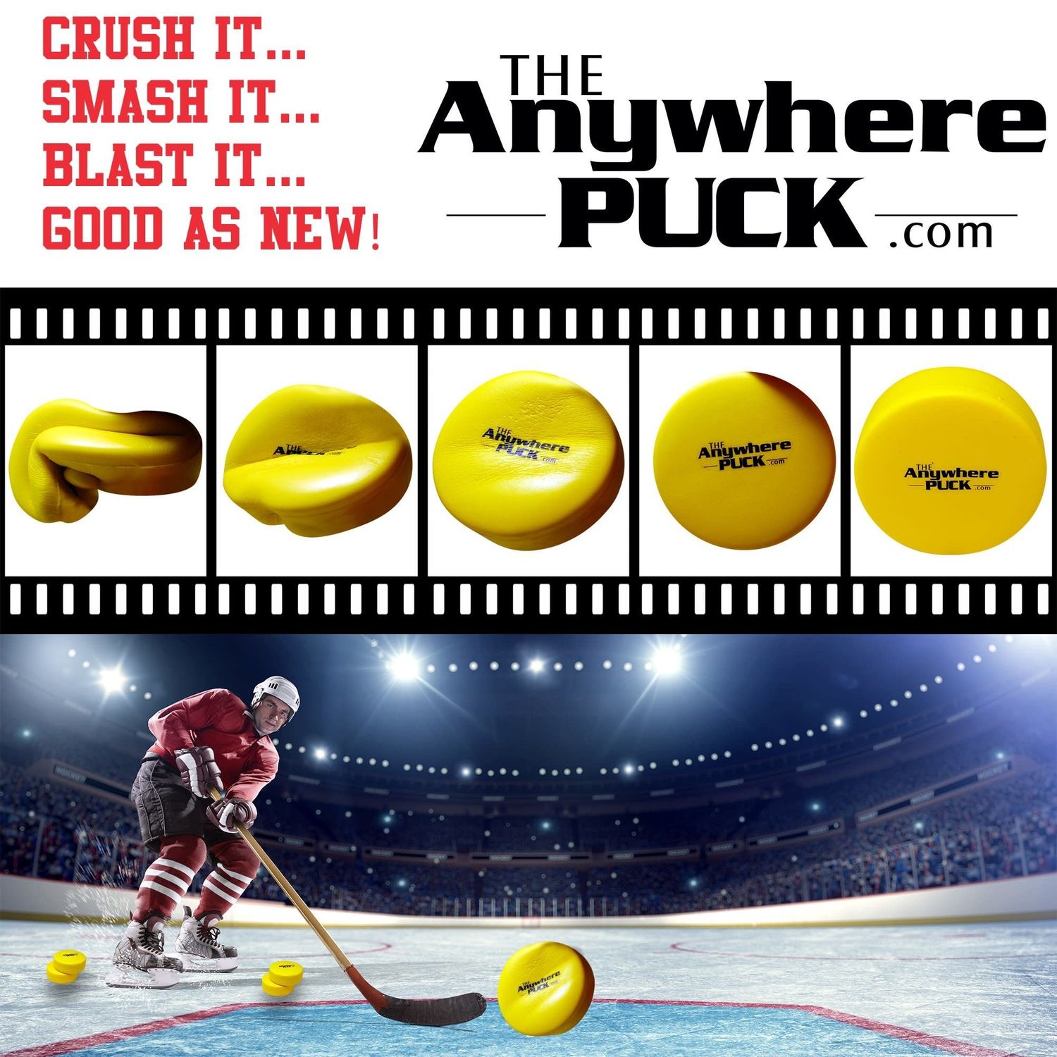 Anywhere Puck (6-Pack Bundle)